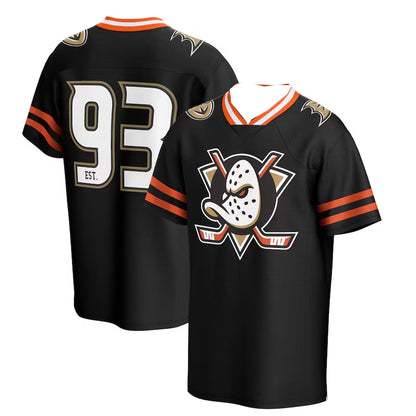 Summer 2025 Hot-Selling American Team Football Jersey 3D Printed Crew Neck T-Shirt Breathable Top for Outdoor Leisure Training