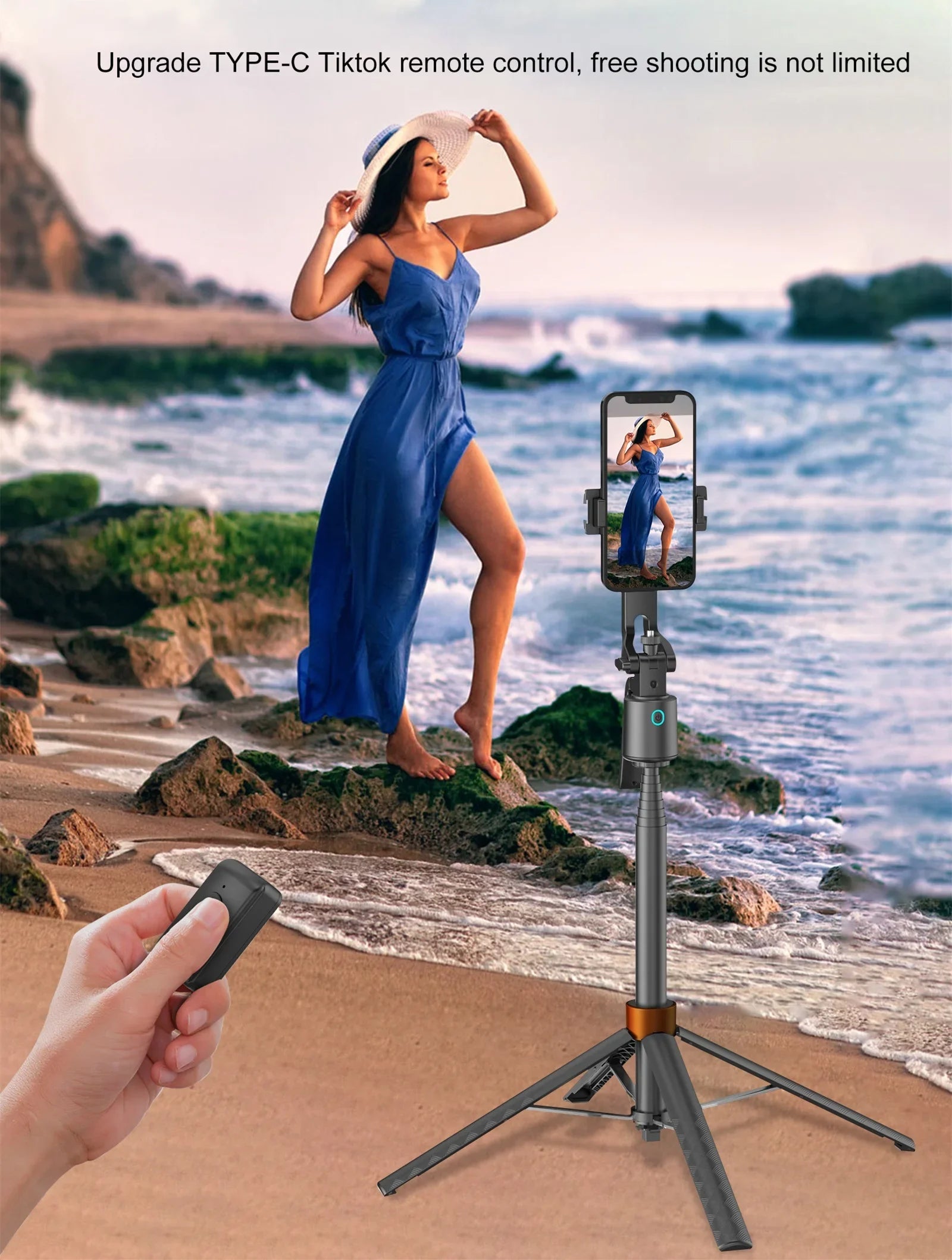 trépied avec suivi de visage 360