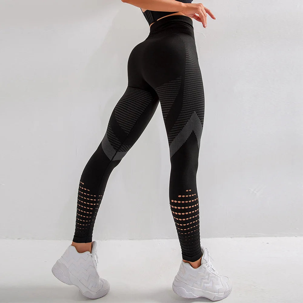 legging sculptant taille haute effet push-up et maintien parfait