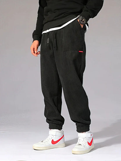 Baggy côtelé ample