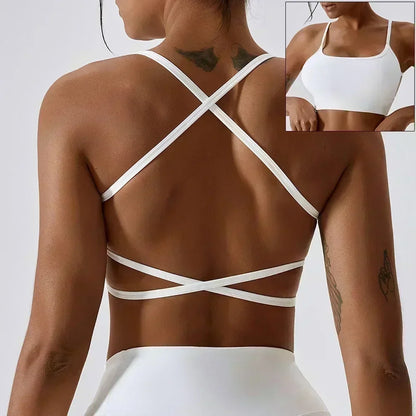 Brassière dos nu croisé 