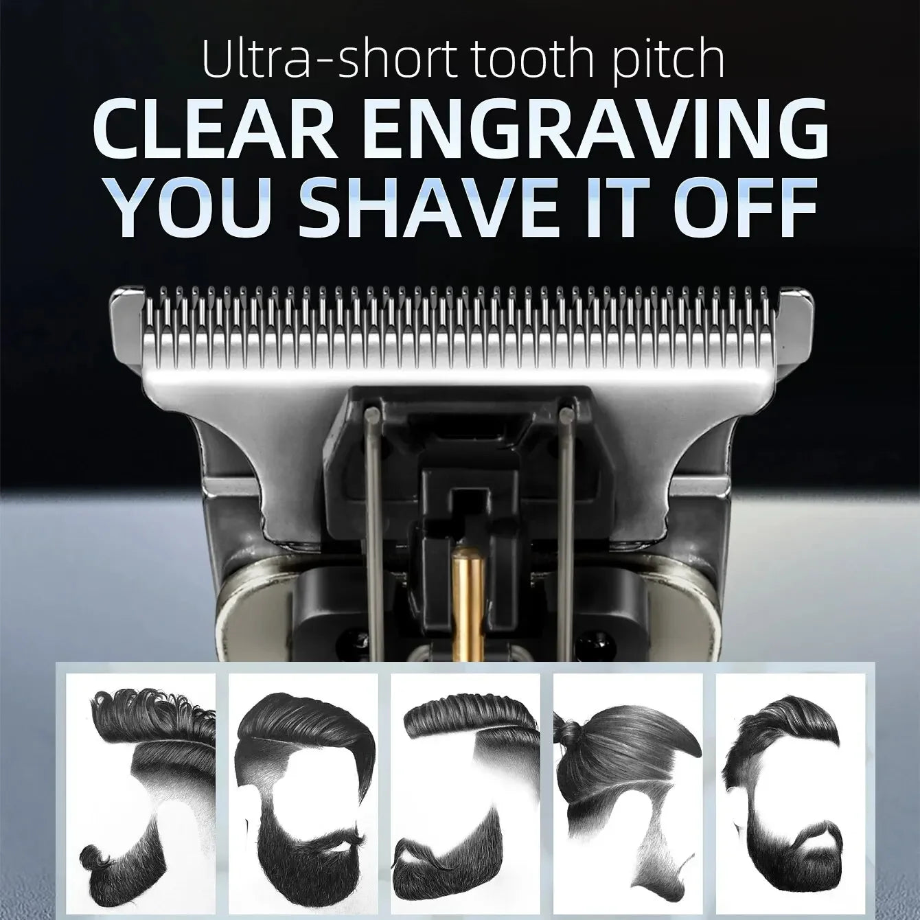 Tondeuse barbe et cheveux T9