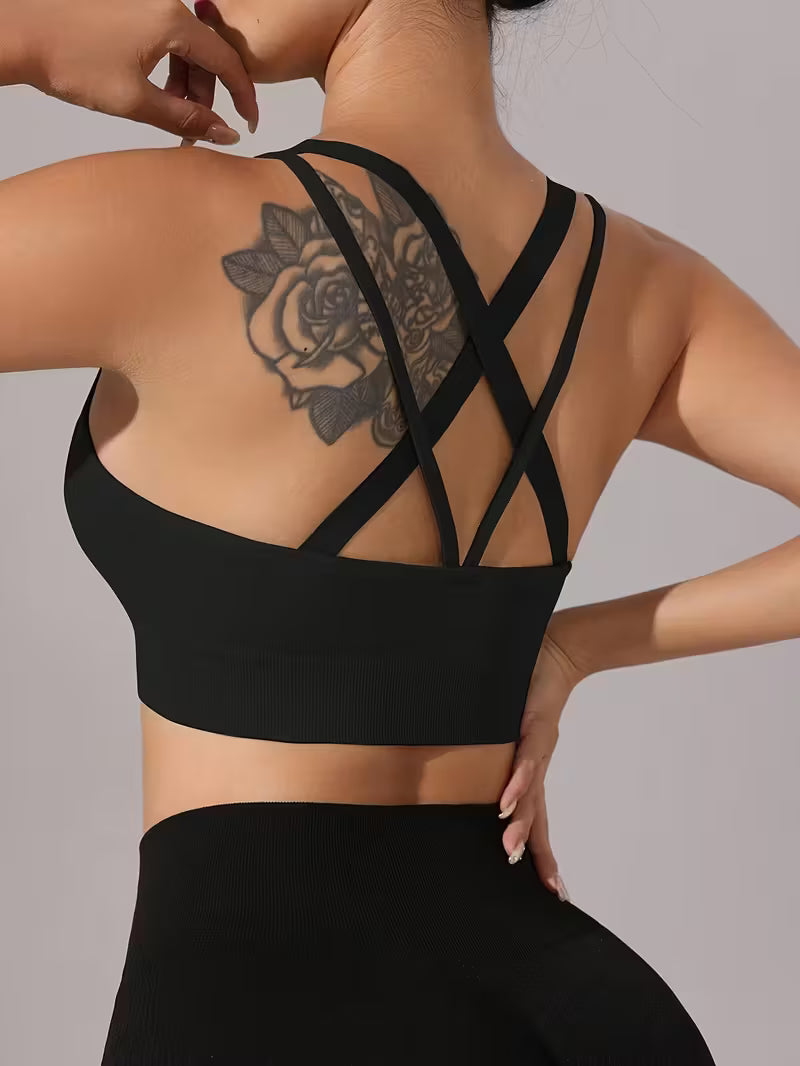 Brassière dos croisé