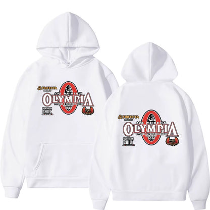 Olympia Gym Fitness Pump Cover Hoodie Men Women High Quality Fashion Hooded Sweatshirts Autumn Winter Casual Oversized Pullovers