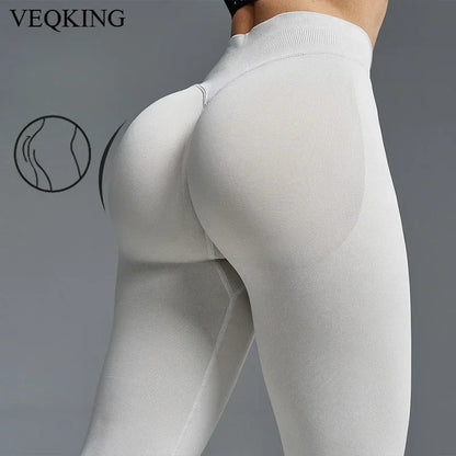 Scrunch Butt Women Yoga Pants Seamless Sports Leggings Low Waist Gym Fitness Tights Quick Drying Fall Warm Workout Pants
