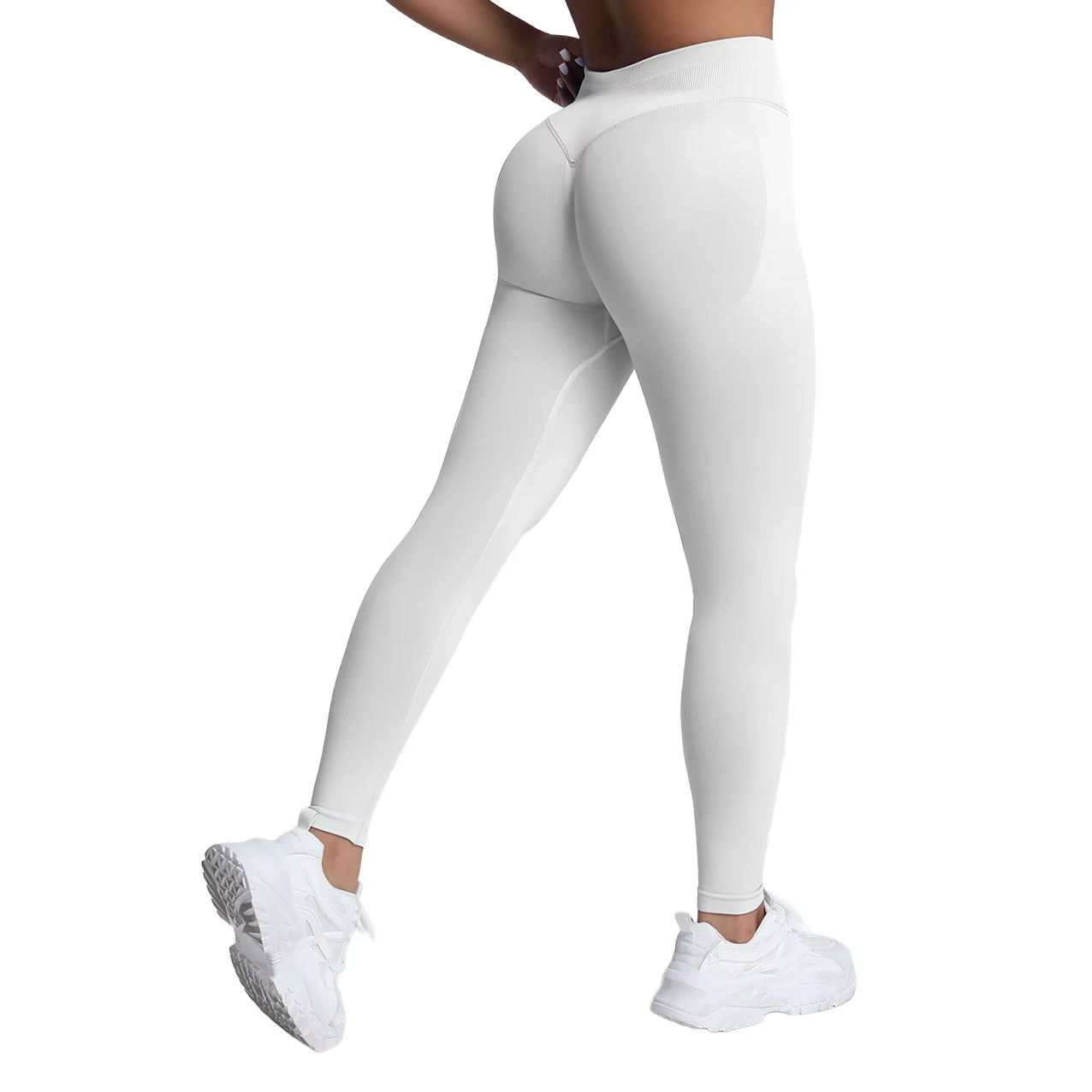 Scrunch Butt Women Yoga Pants Seamless Sports Leggings Low Waist Gym Fitness Tights Quick Drying Fall Warm Workout Pants
